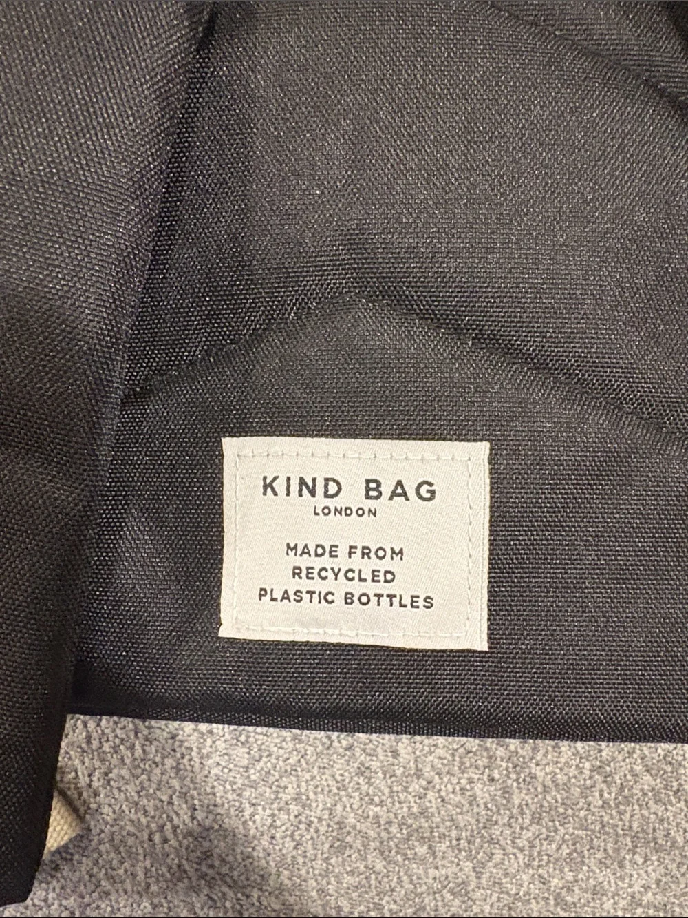 Kind Bag London Backpack with Cream Handles